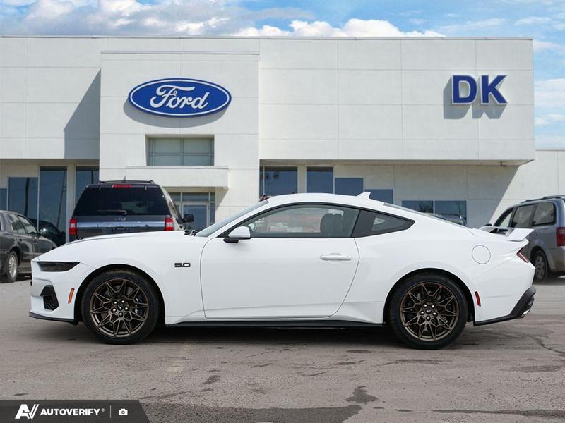 NEW 2026 Ford Mustang GT - Oxford White Exterior / BLACK ONYX CLOTH Interior - $64,153 - Stock #D60195 - VIN 1FA6P8CFXT5404604 - Photo 3