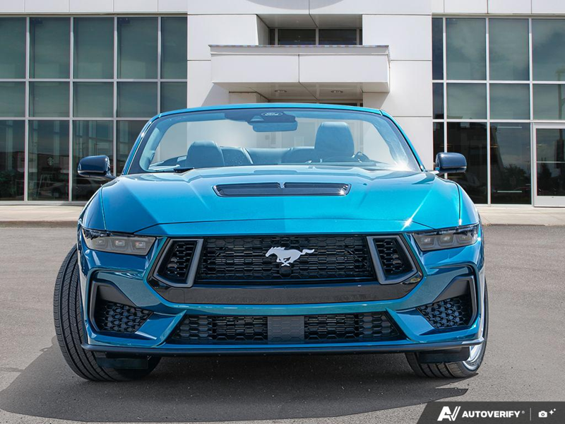 NEW 2026 Ford Mustang GT Premium Convertible - Adriatic Blue Metallic Exterior / BLACK ONYX TRIM Interior - $72,859 - Stock #E60105 - VIN 1FAGP8FF6T5103795 - Photo 2