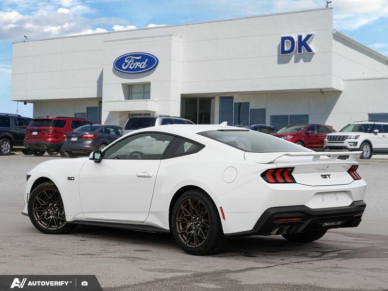 NEW 2026 Ford Mustang GT - Oxford White Exterior / BLACK ONYX CLOTH Interior - $64,153 - Stock #D60195 - VIN 1FA6P8CFXT5404604 - Photo 4