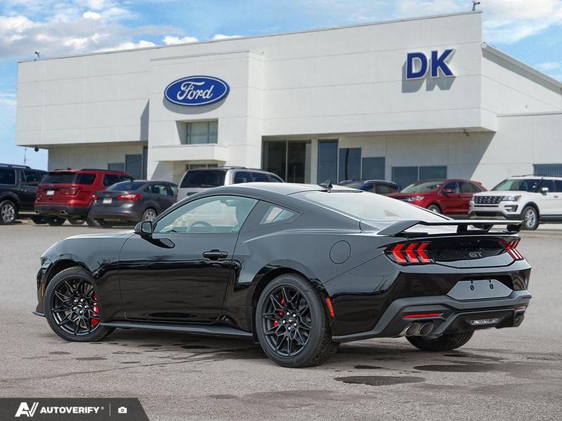 NEW 2026 Ford Mustang GT Premium - Shadow Black Exterior / CARMINE RED LEATHER-TRIMMED Interior - $74,018 - Stock #D60171 - VIN 1FA6P8CF8T5404360 - Photo 4