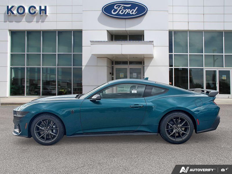 NEW 2026 Ford Mustang Dark Horse - Adriatic Blue Metallic Exterior / BLACK W/BLUE ACCENTS, CLOTH/VINYL HEATED BUCKET SEATS Interior - $74,017 - Stock #E60780 - VIN 1FA6P8R05T5503575 - Photo 3