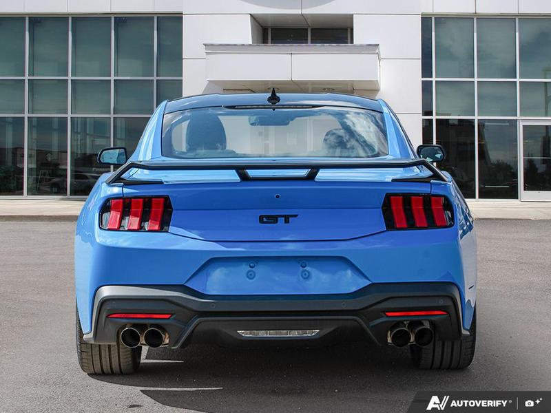 NEW 2026 Ford Mustang GT Premium - Grabber Blue Metallic Exterior / BLACK ONYX LEATHER Interior - $75,934 - Stock #E60164 - VIN 1FA6P8CF2T5403625 - Photo 5