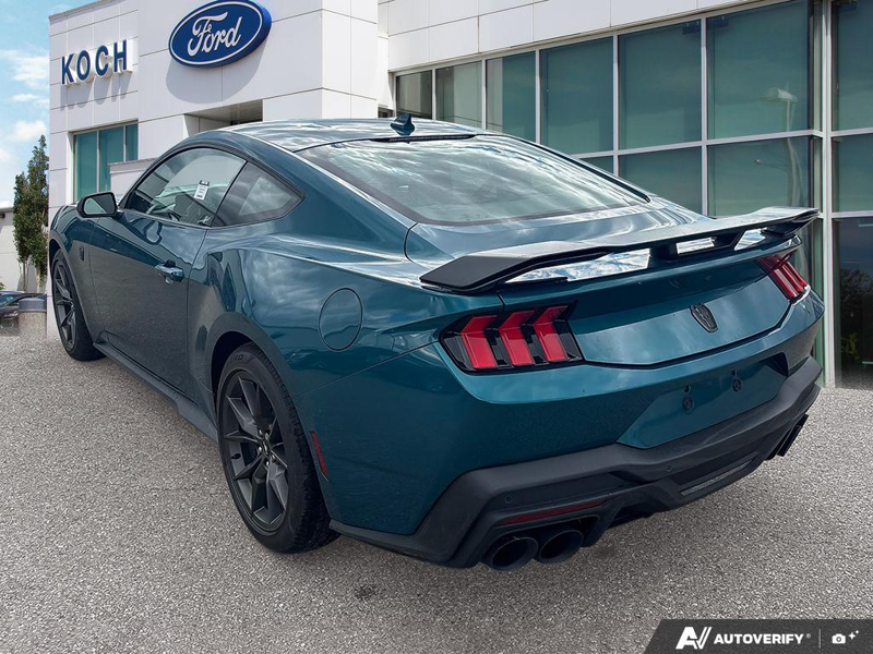 NEW 2026 Ford Mustang Dark Horse - Adriatic Blue Metallic Exterior / BLACK W/BLUE ACCENTS, CLOTH/VINYL HEATED BUCKET SEATS Interior - $74,017 - Stock #E60780 - VIN 1FA6P8R05T5503575 - Photo 4