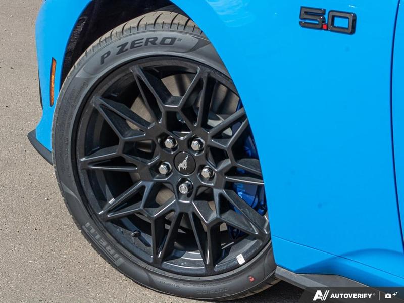 NEW 2026 Ford Mustang GT Premium - Grabber Blue Metallic Exterior / BLACK ONYX LEATHER Interior - $75,934 - Stock #E60164 - VIN 1FA6P8CF2T5403625 - Photo 6