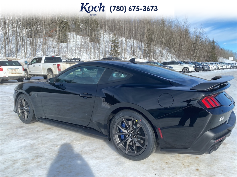 NEW 2026 Ford Mustang Dark Horse - Shadow Black Exterior / BLACK/BLUE, RECARO MICRO SUEDE/VINYL SPORT SEATS Interior - $90,005 - Stock #A26065 - VIN 1FA6P8R08T5501951 - Photo 8