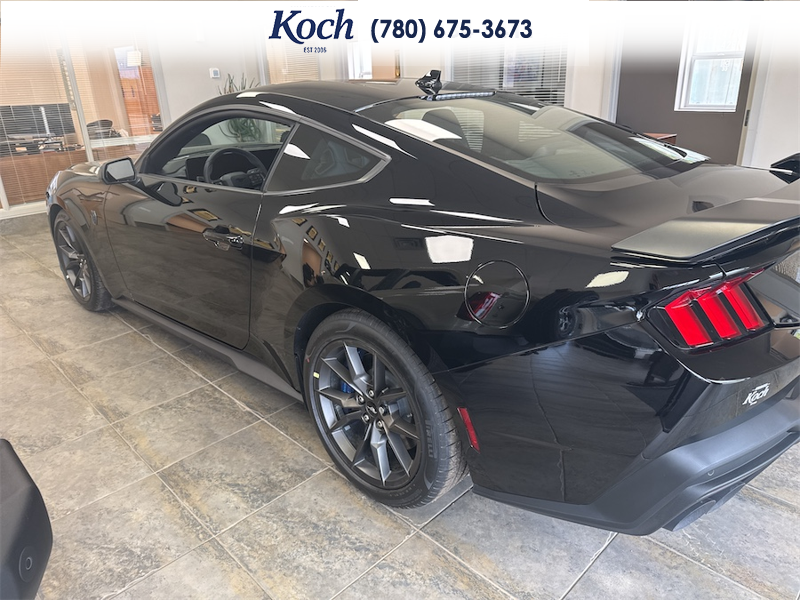 NEW 2026 Ford Mustang Dark Horse - Shadow Black Exterior / BLACK/BLUE, RECARO MICRO SUEDE/VINYL SPORT SEATS Interior - $90,005 - Stock #A26065 - VIN 1FA6P8R08T5501951 - Photo 8