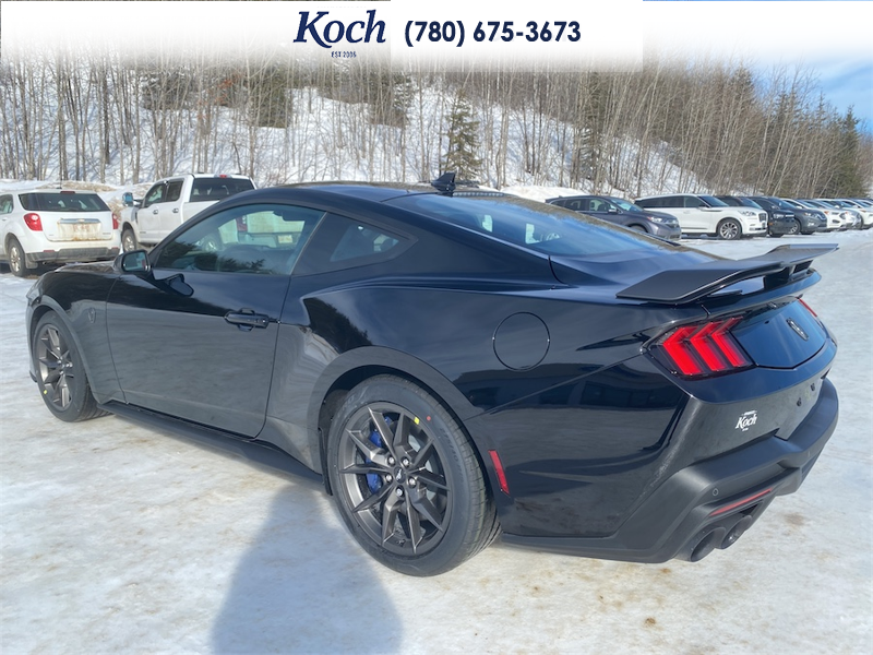 NEW 2026 Ford Mustang Dark Horse - Shadow Black Exterior / BLACK/BLUE, RECARO MICRO SUEDE/VINYL SPORT SEATS Interior - $90,005 - Stock #A26065 - VIN 1FA6P8R08T5501951 - Photo 9