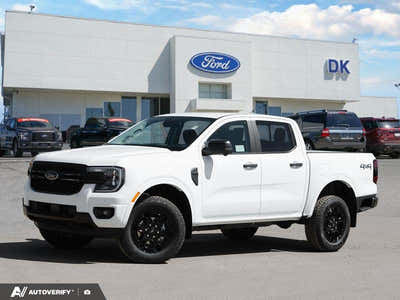 NEW 2026 Ford Ranger XLT - Oxford White Exterior - $56,258 - Stock #D60481 - VIN 1FTER4HH1TLE16638