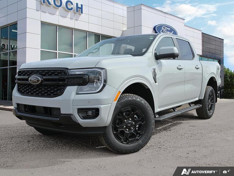 NEW 2026 Ford Ranger LARIAT - Avalanche Exterior / EBONY ACTIVEX TRIMMED Interior - $65,219 - Stock #E60650 - VIN 1FTER4KP8TLE16183 - Photo 1