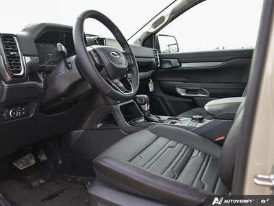 NEW 2026 Ford Ranger LARIAT - EBONY ACTIVEX TRIMMED Interior - $64,769 - Stock #E60357 - VIN 1FTER4KP9TLE07640
