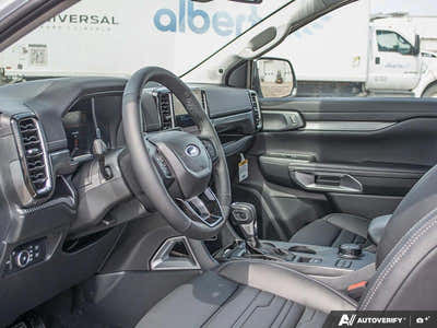 NEW 2026 Ford Ranger LARIAT - EBONY ACTIVEX TRIMMED Interior - $60,834 - Stock #E60531 - VIN 1FTER4KH5TLE13718