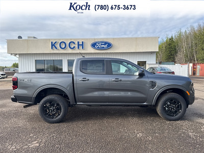 NEW 2026 Ford Ranger LARIAT - BLACK ONYX XL CLOTH BUCKET SEATS Interior - $62,860 - Stock #A26192 - VIN 1FTER4KP5TLE17131