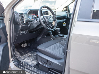 NEW 2026 Ford Ranger XLT - EBONY, CLOTH FRONT BUCKET SEATS Interior - $59,732 - Stock #D60809 - VIN 1FTER4HP7TLE49246