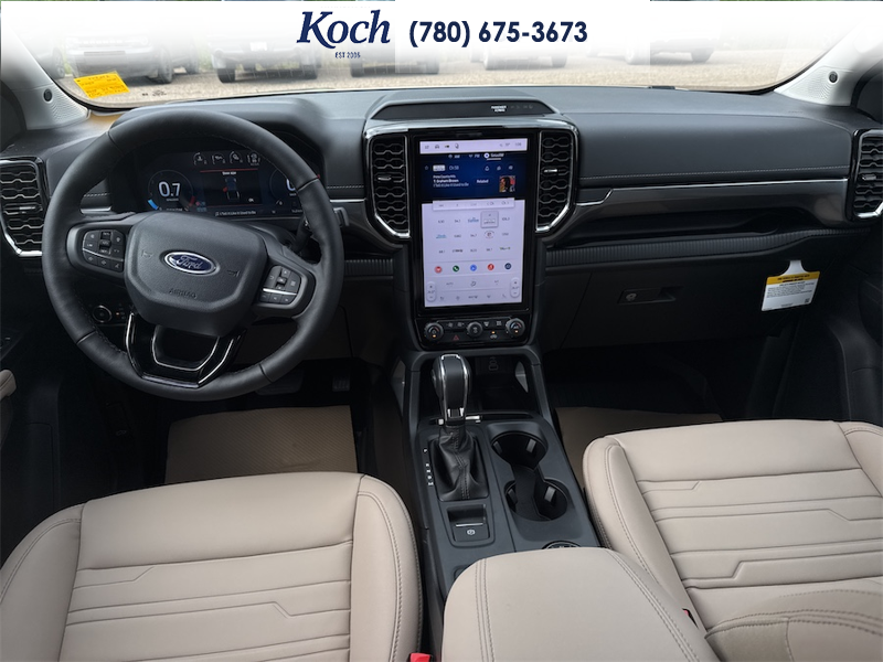 NEW 2026 Ford Ranger LARIAT - Desert Sand Exterior / SANDSTONE, ACTIVEX TRIMMED FRONT HEATED BUCKET SEATS Interior - $62,780 - Stock #A26247 - VIN 1FTER4KPXTLE37472 - Photo 19