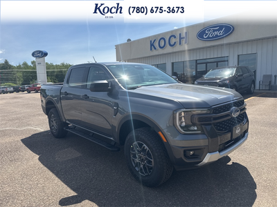 NEW 2026 Ford Ranger XLT - Carbonized Grey Metallic Exterior - $54,819 - Stock #A26225 - VIN 1FTER4HH1TLE29471