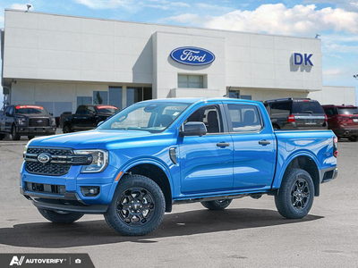 NEW 2026 Ford Ranger XLT - Velocity Blue Metallic Exterior - $56,558 - Stock #D60613 - VIN 1FTER4HH0TLE29901