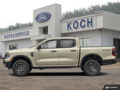 NEW 2026 Ford Ranger XLT - Desert Sand Exterior - $54,819 - Stock #A26220 - VIN 1FTER4HH4TLE28590