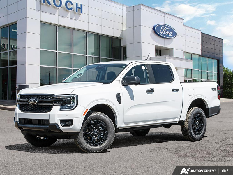 NEW 2026 Ford Ranger XLT - Oxford White Exterior / EBONY PREMIUM CLOTH Interior - $56,913 - Stock #E60310 - VIN 1FTER4HP2TLE04246 - Photo 1