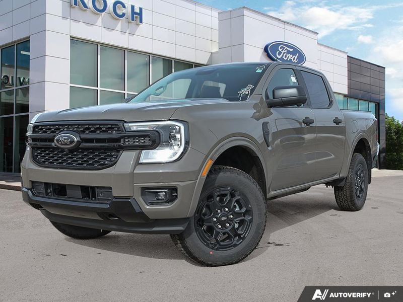 NEW 2026 Ford Ranger XLT - Marsh Gray Exterior / EBONY PREMIUM CLOTH Interior - $52,032 - Stock #E60403 - VIN 1FTER4HH5TLE07960 - Photo 1
