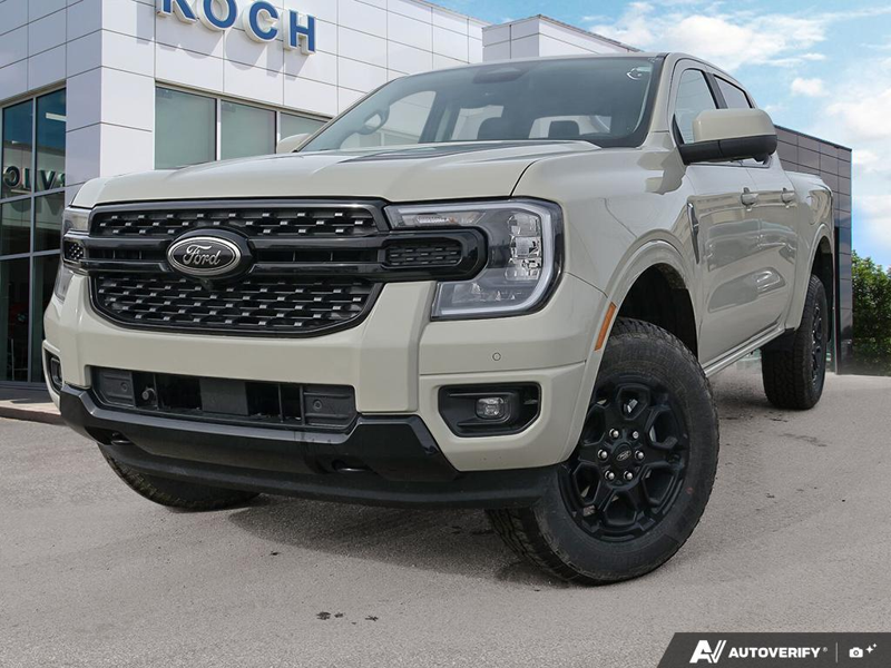 NEW 2026 Ford Ranger LARIAT - Desert Sand Exterior / EBONY ACTIVEX TRIMMED Interior - $60,596 - Stock #E60357 - VIN 1FTER4KP9TLE07640 - Photo 1