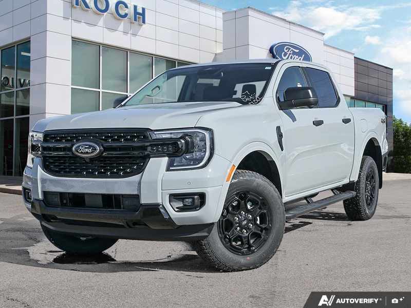 NEW 2026 Ford Ranger XLT - Avalanche Exterior / EBONY PREMIUM CLOTH Interior - $53,972 - Stock #E60532 - VIN 1FTER4HH7TLE14490 - Photo 1