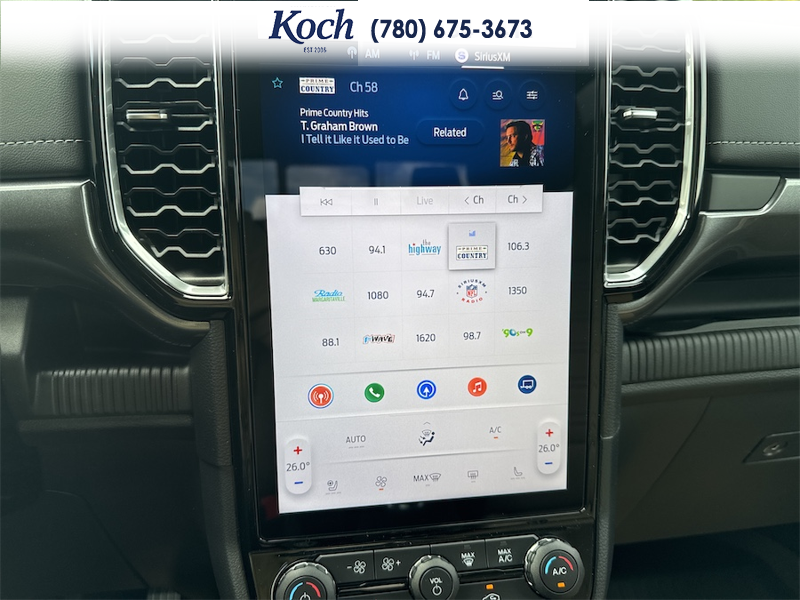 NEW 2026 Ford Ranger LARIAT - Desert Sand Exterior / SANDSTONE, ACTIVEX TRIMMED FRONT HEATED BUCKET SEATS Interior - $62,780 - Stock #A26247 - VIN 1FTER4KPXTLE37472 - Photo 25