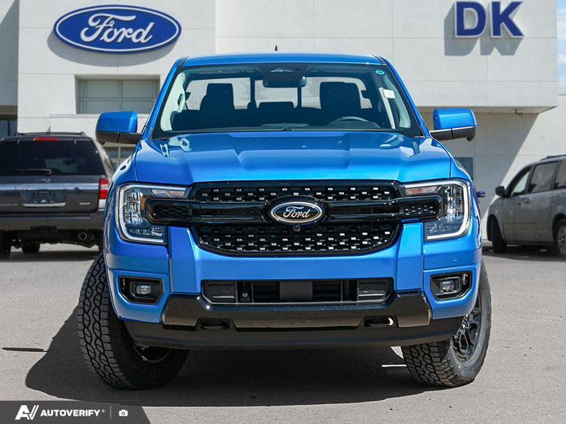 NEW 2026 Ford Ranger LARIAT - Velocity Blue Metallic Exterior / EBONY ACTIVEX TRIMMED Interior - $61,283 - Stock #D60570 - VIN 1FTER4KH0TLE23136 - Photo 2