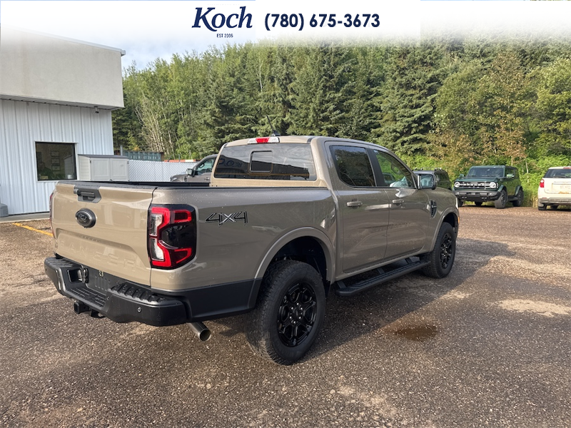 NEW 2026 Ford Ranger LARIAT - Marsh Grey Exterior / EBONY, ACTIVEX TRIMMED FRONT HEATED BUCKET SEATS Interior - $61,661 - Stock #A26226 - VIN 1FTER4KP9TLE28990 - Photo 2