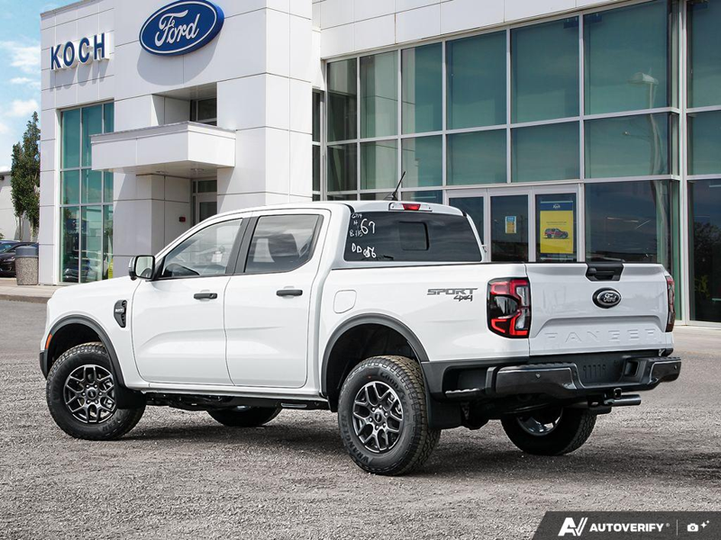 NEW 2026 Ford Ranger XLT - Oxford White Exterior / EBONY PREMIUM CLOTH Interior - $60,134 - Stock #E60636 - VIN 1FTER4HP3TLE16714 - Photo 4