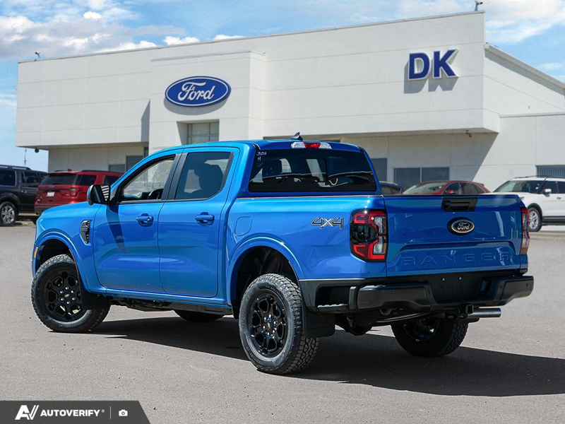 NEW 2026 Ford Ranger LARIAT - Velocity Blue Metallic Exterior / EBONY ACTIVEX TRIMMED Interior - $61,283 - Stock #D60570 - VIN 1FTER4KH0TLE23136 - Photo 4