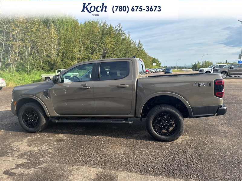 NEW 2026 Ford Ranger LARIAT - Marsh Grey Exterior / EBONY, ACTIVEX TRIMMED FRONT HEATED BUCKET SEATS Interior - $61,661 - Stock #A26226 - VIN 1FTER4KP9TLE28990 - Photo 8