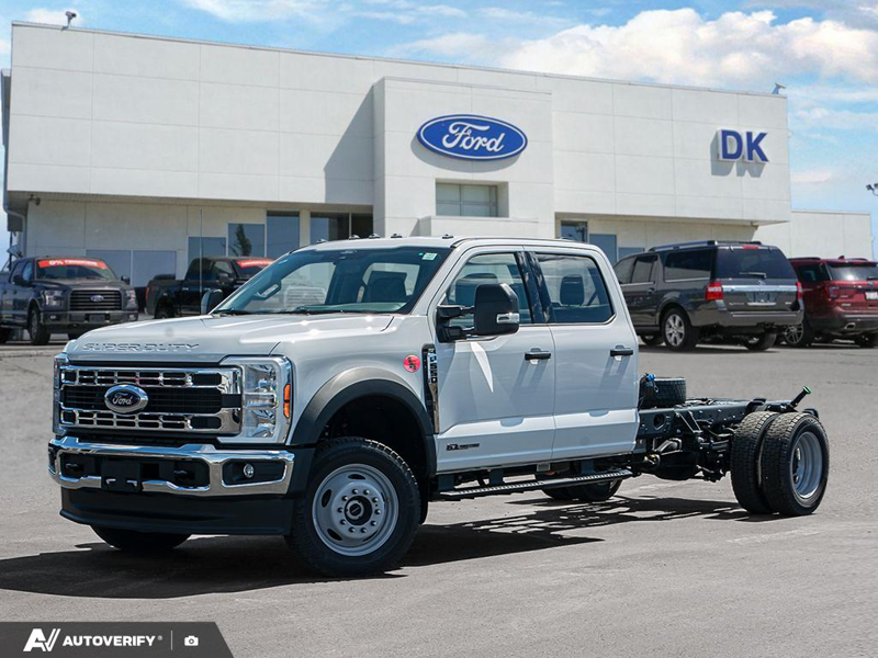 NEW 2026 Ford Super Duty F-550 DRW XLT - Oxford White Exterior / MEDIUM DARK SLATE CLOTH Interior - $99,999 - Stock #D60634 - VIN 1FD0W5HT2TEE83164 - Photo 1