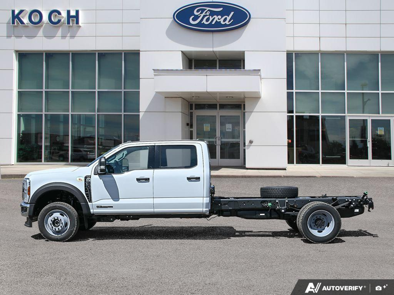NEW 2026 Ford Super Duty F-550 DRW XLT - Oxford White Exterior / MEDIUM DARK SLATE CLOTH Interior - $105,244 - Stock #E60767 - VIN 1FD0W5HT9TEE96235 - Photo 3