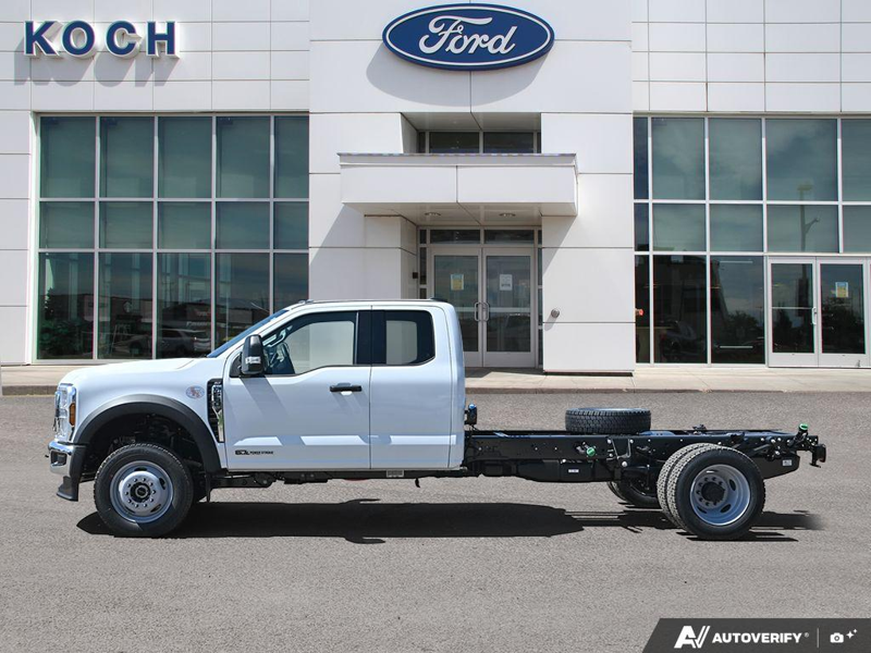 NEW 2026 Ford Super Duty F-550 DRW XLT - Oxford White Exterior / MEDIUM DARK SLATE CLOTH Interior - $103,194 - Stock #E60836 - VIN 1FD0X5HT8TEF28072 - Photo 3