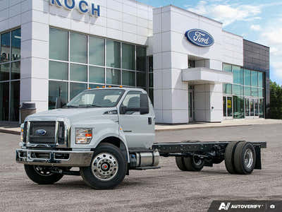 2026 Ford Super Duty F-750 REGULAR CAB DOCK HGT