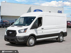 NEW 2026 Ford Transit Cargo Van BASE - Oxford White Exterior - $70,328 - Stock #D60445 - VIN 1FTBR2C87TKA86220