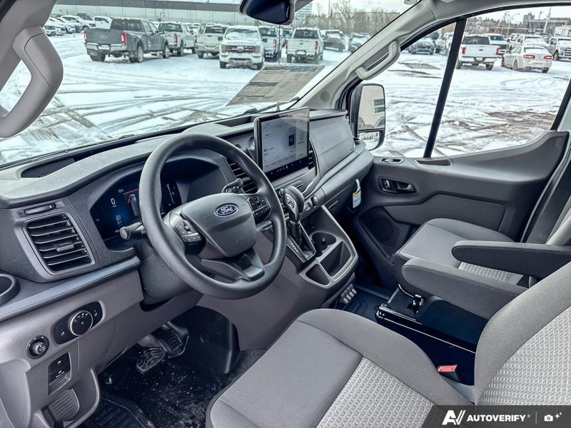 NEW 2026 Ford Transit Cargo Van BASE - Oxford White Exterior / DARK PALAZZO GRAY Interior - $72,259 - Stock #E60434 - VIN 1FTBR2Y84TKA73644 - Photo 13