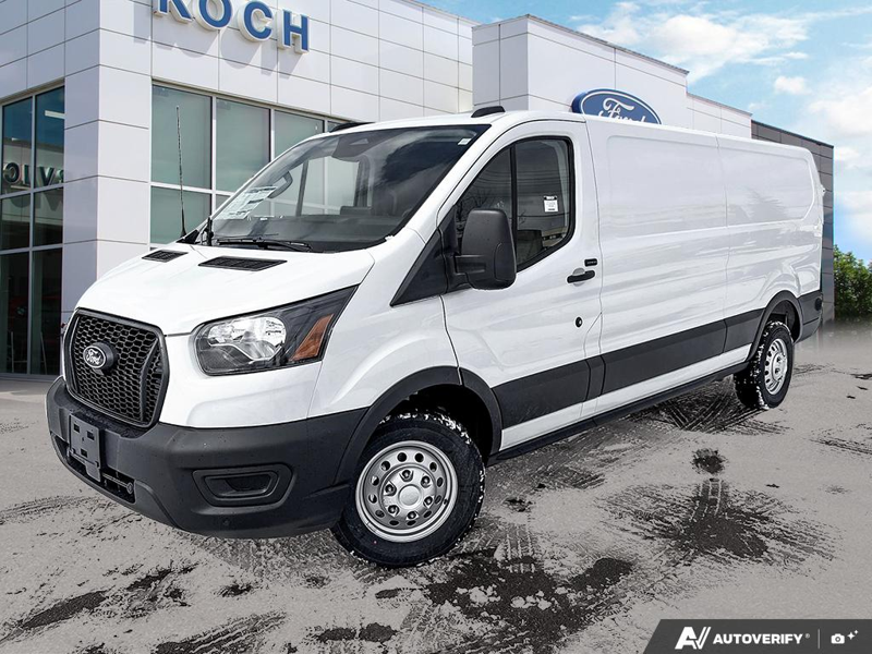NEW 2026 Ford Transit Cargo Van BASE - Oxford White Exterior / DARK PALAZZO GRAY Interior - $72,259 - Stock #E60434 - VIN 1FTBR2Y84TKA73644 - Photo 1
