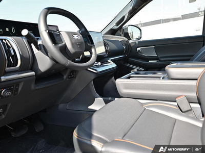 NEW 2027 Ford Expedition Tremor - BLACK ONYX/ELECTRIC SPICE, LEATHER-TRIMMED HEATED & VENTILATED F Interior - $115,344 - Stock #E70010 - VIN 1FMJU1RG7VEA00811