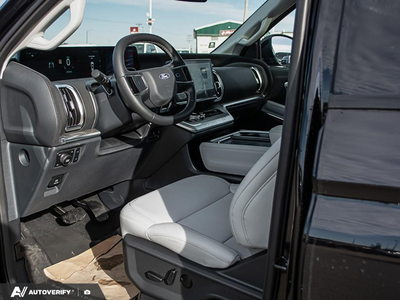 NEW 2027 Ford Expedition Platinum Max - SALT CRYSTAL GREY, LEATHER-TRIMMED HEATED & VENTILATED FRONT CAP Interior - $109,305 - Stock #D70080 - VIN 1FMJK1M80VEA13065