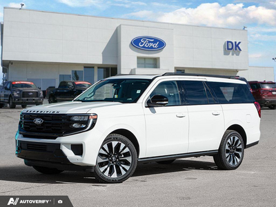 NEW 2027 Ford Expedition Platinum Max - Star White Tri-Coat Exterior - $108,957 - Stock #D70049 - VIN 1FMJK1M85VEA27415