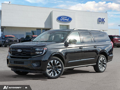 NEW 2027 Ford Expedition Platinum Max - Agate Black Metallic Exterior - $109,305 - Stock #D70080 - VIN 1FMJK1M80VEA13065
