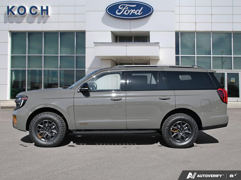 NEW 2027 Ford Expedition Tremor - Marsh Grey Exterior / BLACK ONYX/ELECTRIC SPICE, LEATHER-TRIMMED HEATED & VENTILATED F Interior - $115,344 - Stock #E70010 - VIN 1FMJU1RG7VEA00811 - Photo 3