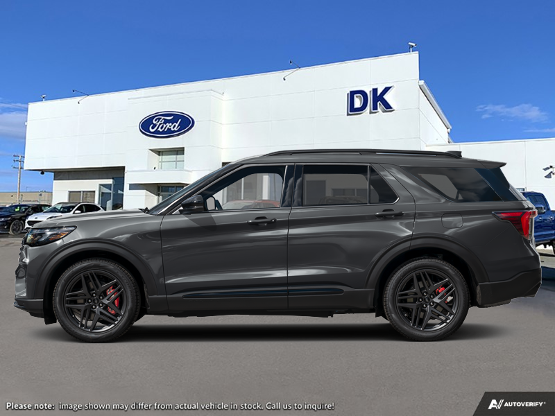 NEW 2027 Ford Explorer ST - Carbonized Grey Metallic Exterior / ONYX MIKO Interior - $73,527 - Stock #D70071 - VIN 1FMWK8GC9VGA38775 - Photo 1