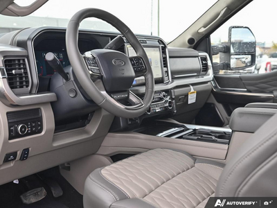 NEW 2027 Ford F-350 Super Duty Platinum - SMOKED TRUFFLE, UNIQUE PLATINUM PLUS LUXURY LTHR 40/CONSOLE/40 S Interior - $141,973 - Stock #E70017 - VIN 1FT8W3BM7VEC03979