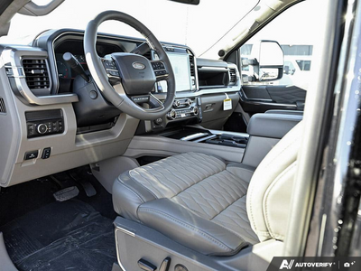 NEW 2027 Ford F-350 Super Duty Platinum - SMOKED TRUFFLE LEATHER Interior - $140,123 - Stock #E70092 - VIN 1FT8W3BM5VEC32865
