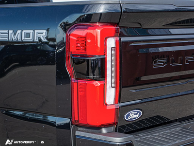 NEW 2027 Ford F-350 Super Duty Platinum - BLACK ONYX/BLUE LEATHER Interior - $132,366 - Stock #D70051 - VIN 1FT8W3BM3VEC01744