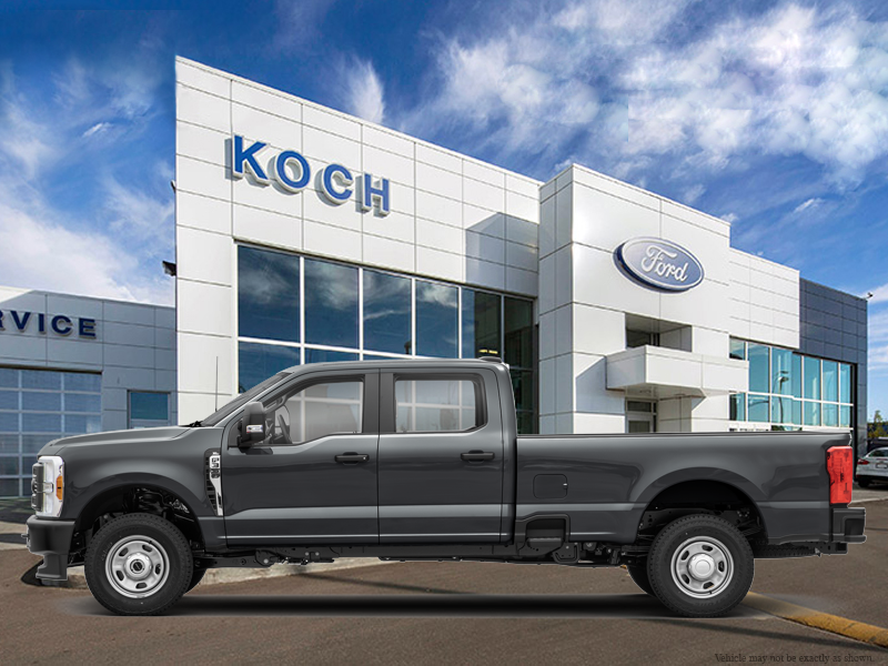 NEW 2027 Ford F-350 Super Duty PLATINUM - Carbonized Grey Metallic Exterior / BLACK ONYX/PLATINUM BLUE, UNIQUE PLATINUM LEATHER 40/CONSOLE/40 Interior - $137,404 - Stock #E70062 - VIN 1FT8W3BM3VEC19662 - Photo 1