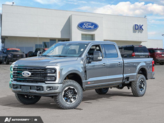 NEW 2027 Ford F-350 Super Duty Platinum - Carbonized Grey Metallic Exterior - $134,798 - Stock #D70021 - VIN 1FT8W3BM7VEC16537
