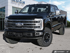 NEW 2027 Ford F-350 Super Duty Platinum - Agate Black Metallic Exterior - $140,123 - Stock #E70092 - VIN 1FT8W3BM5VEC32865